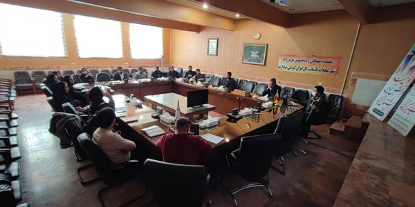 جلسه آموزشی قوانین و مقررات ساخت و ساز روستایی  بخش مرکزی شهرستان محلات