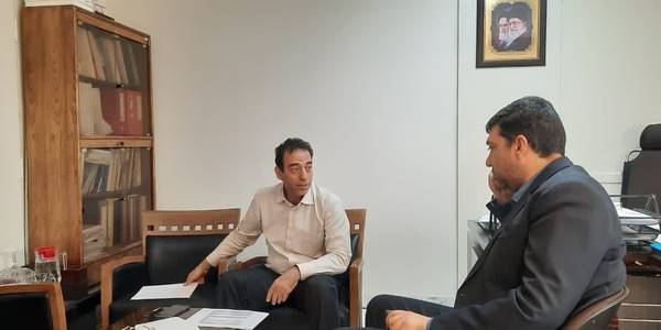 حضور دکتر امیر هادی فرماندار شهرستان اراک در شرکت مهندسی آب وفاضلاب کشور