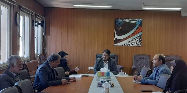 نشست اعضای شرکت توسعه عمران شهرستانها تفرش با محمدرضا رضایی فرماندار شهرستان تفرش