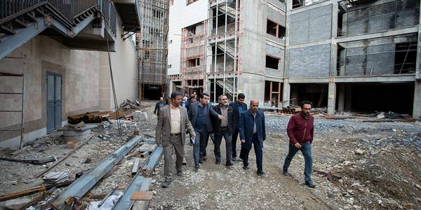 پیشرفت ۸۰ درصدی پروژه بیمارستان ولیعصر اراک