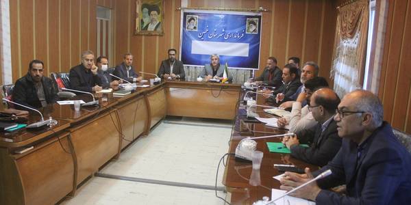 جلسه کمیته ایمنی آب شهرستان خمین برگزار شد