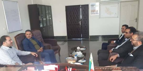 دیدارمدیرکل دفتر امور شهری و شوراها با فرماندار
