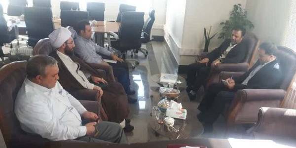 دیدار مدیرکل بنیاد مسکن استان با فرماندارخنداب