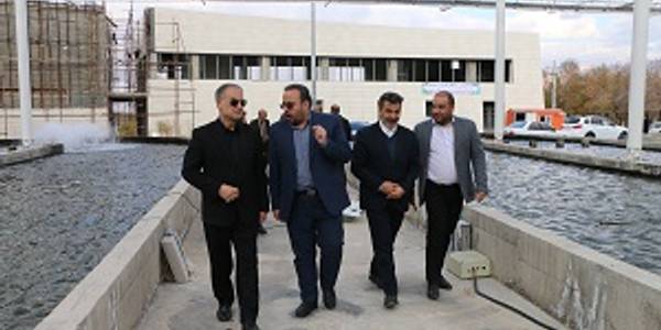 حضور معاون وزیر جهاد کشاورزی و رئیس سازمان شیلات ایران در شهرستان شازند