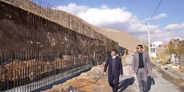 بازدید میدانی فرماندار شهرستان شازند از سطح شهر توره