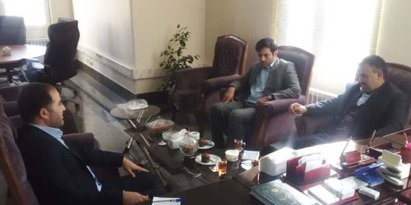 دیدار رئیس دادگستری و دادستان با فرماندارخنداب