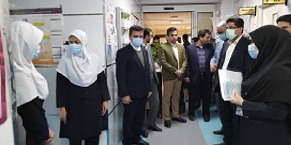 بازدید فرماندار شهرستان شازند از بیمارستان تامین اجتماعی شازند