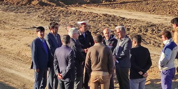 فرماندار از محور خمین الیگودرز بازدید کرد.