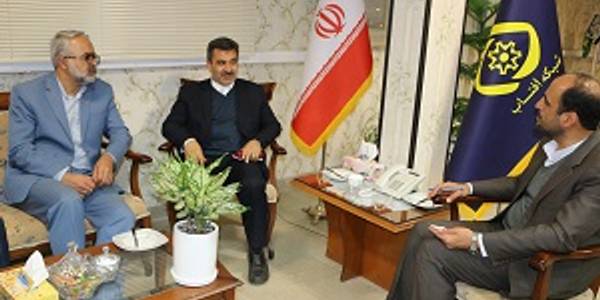 دیدار و نشست فرماندار شهرستان شازند با مدیرکل صدا و سیمای استان مرکزی