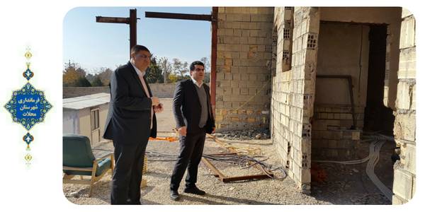 بررسی میدانی پروژه های عمرانی ناتمام فرمانداری و بخشداری