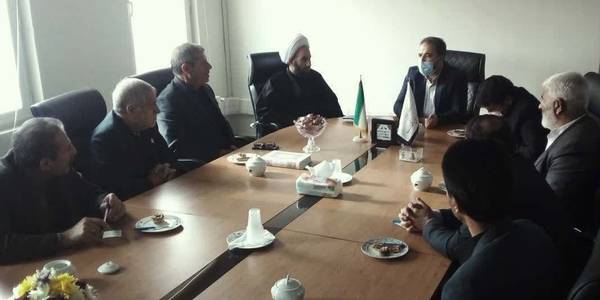 دیدار اعضای ستاد اقامه نماز جمعه شهرستان با فرماندار