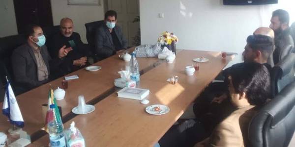 دیداراعضای شورای اسلامی شهر جاورسیان با فرماندار