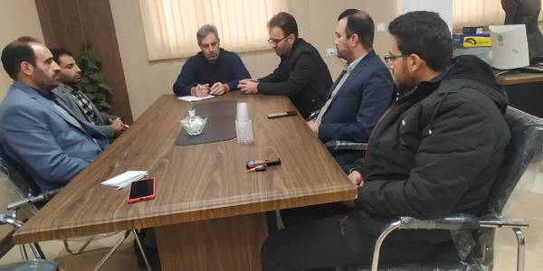 جلسه هماهنگی ساخت المان شهدای گمنام شهر خنجین