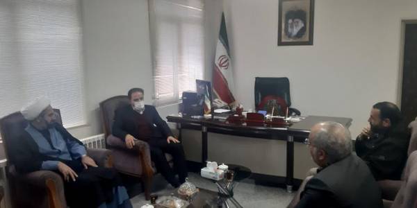 دیدار رئیس هیات نظارت و بازرسی استان با فرماندار