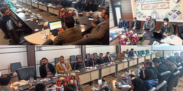 برگزاری هجدهمین جلسه رصد و پایش پروژه های عمرانی روستاهای بخش مرکزی شهرستان دلیجان