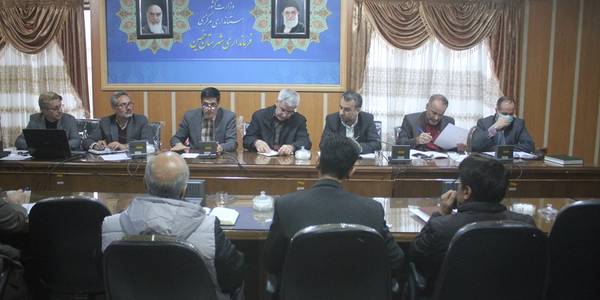 جلسه ستاد بازآفرینی شهری پایدار شهرستان خمین برگزار شد