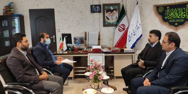 💢دیدار مدیران حقوقی شرکت آب و فاضلاب استان مرکزی با فرماندار شهرستان فراهان