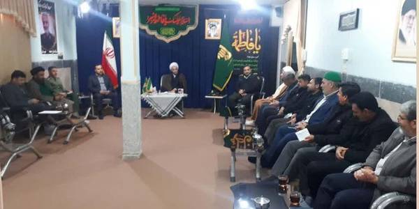 نشست هماهنگی استقبال از کاروان شهیدان گمنام  و تشیع  این عزیزان در شهرستان خنداب