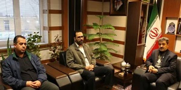 دیدار و نشست فرماندار شهرستان شازند با مدیرکل پدافند غیرعامل استانداری مرکزی