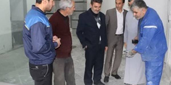 بازدید فرماندار شهرستان شازند از پروژه ساختمان درحال احداث کمیته امداد امام خمینی (ره) بخش زالیان