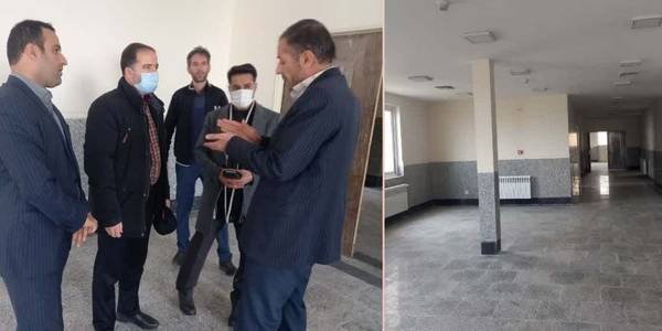 بازدید فرماندار خنداب از ساختمان مجتمع فرهنگی