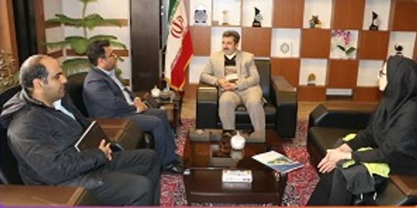 دیدار و نشست فرماندار شهرستان شازند با رئیس جهاد دانشگاهی استان مرکزی