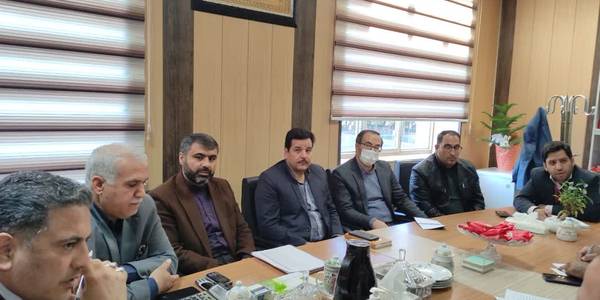 جلسه رفع مشکلات تامین سوخت ماشین آلات عمرانی شهرداری