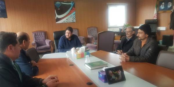 دیدار و گفتگوی محمدرضا رضایی فرماندار تفرش با شورای بخش مرکزی