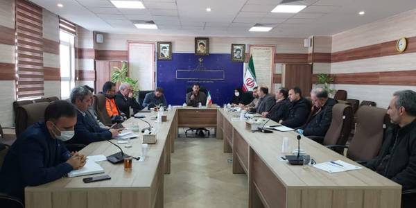 جلسه کارگروه پیشگیری، هماهنگی و فرماندهی عملیات پاسخ به بحران شهرستان با حضور اعضای کارگروه به ریاست وروانی فراهانی سرپرست فرمانداری شهرستان برگزار گردید.