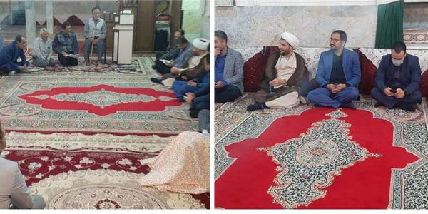 بررسی میدانی مشکلات روستای خمارباغی با حضور فرماندار، امام جمعه ، بخشدار مرکزی و جمعی از مدیران شهرستان