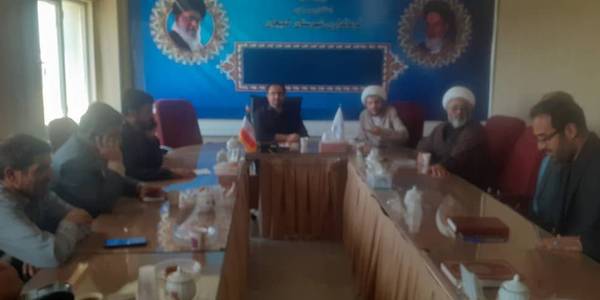 جلسه هماهنگی اعزام موکب پیامبر اعظم(ص) فرزندان شهدای شهرستان کمیجان