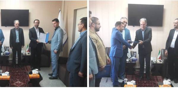 🔸 معارفه وحید قهرمانی مدیر امور مالیاتی شهرستان کمیجان