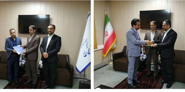 معارفه احمد اسدی سرپرست اداره پست شهرستان کمیجان