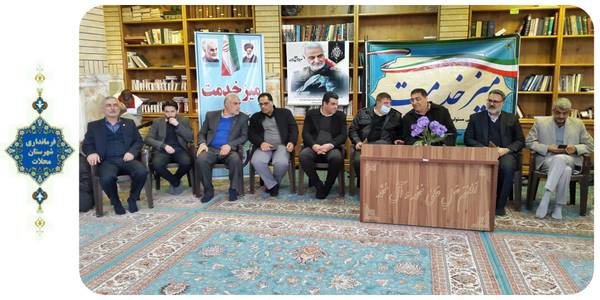 برپایی میز خدمت در نماز جمعه محلات