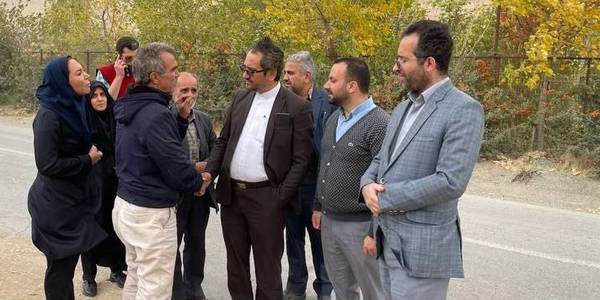 بررسی میدانی مسائل و مشکلات روستاهای تابعه بخش مرکزی با حضور فرماندار، مدیرکل دفتر امور روستایی و شوراها استانداری و بخشدار مرکزی