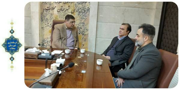 دیدار مدیرکل تعزیرات حکومتی استان مرکزی با مهندس ساعدی