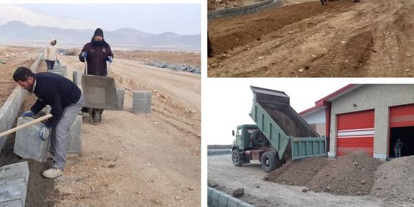 پروژه احداث ۱۰ واحد‌ کارگاهی شهرک صنعتی سمقاور