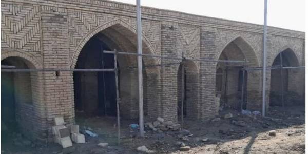 پایان مرحله اول مرمت مدرسه علمیه رجیل در کمیجان