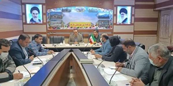 برگزاری جلسه بررسی وضعیت اعتبارات روستاهای فاقد دهیاری شهرستان شازند