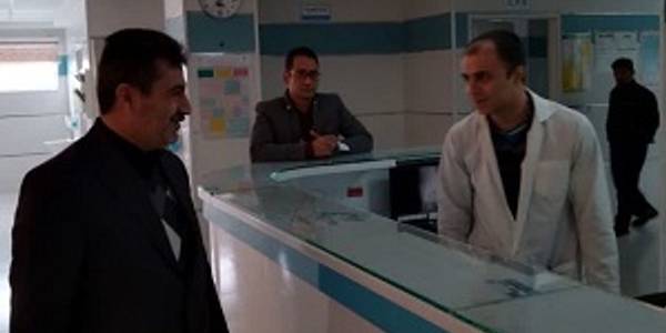 بازدید میدانی فرماندار شهرستان شازند از بیمارستان تامین اجتماعی شازند