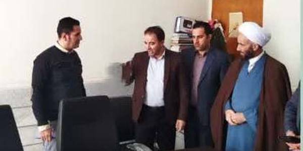 " بازدید فرماندارشهرستان خنداب از مجتمع اداری "