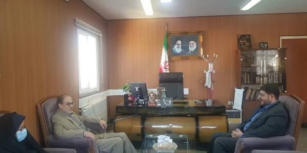 دیدار و گفتگوی دکتر جیریایی مدیر کل بیمه سلامت استان مرکزی با محمدرضا رضایی فرماندار تفرش