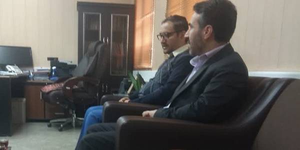 دیدار مهندس نعیمی با فرماندار کمیجان و بررسی مسائل فناوری اطلاعات  آن فرمانداری