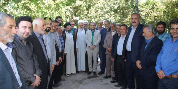 حضور مهدی الیاسی معاون استاندار و فرماندار ویژه شهرستان ساوه در مراسم روز ملی روستا و عشایر در روستای یل آباد بخش مرکزی