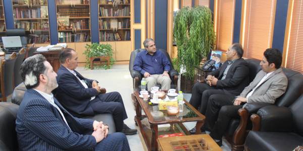 دیدار مدیر کل میراث فرهنگی ، صنایع دستی و گردشگری استان با مهدی الیاسی معاون استاندار و فرماندار ویژه شهرستان ساوه