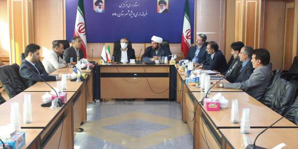 جلسه توسعه زیرساخت های مخابراتی شهرستان ساوه