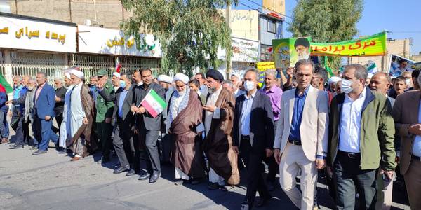 راهپیمایی روز دانش آموز