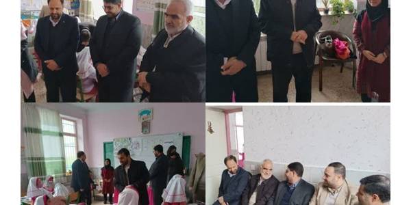 بازدید مدیرکل آموزش و پرورش استان مرکزی، محمدرضا رضایی فرماندار تفرش، مدیر آموزش و پرورش شهرستان تفرش و اعضای شورای معاونین آموزش و پرورش استان مرکزی، از مدرسه قرآنی ضیاییه تفرش