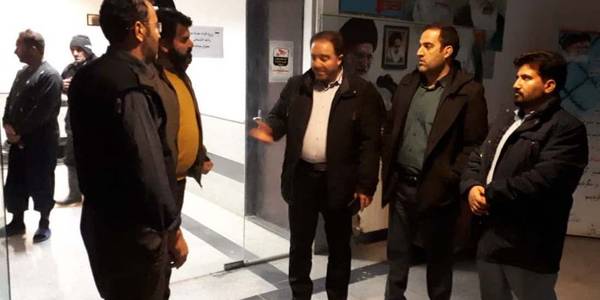 "بازدید فرماندار خنداب از برخی واحدهای امداد رسان"