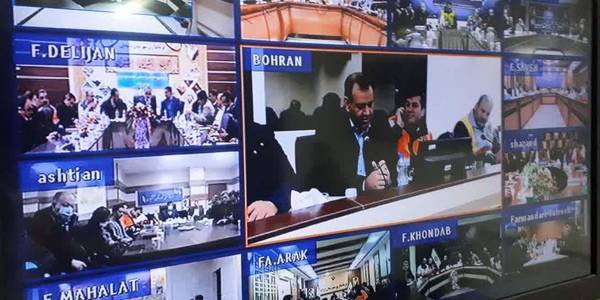 جلسه اضطراری ستاد پیشگیری، هماهنگی و فرماندهی عملیات پاسخ به بحران استان مرکزی